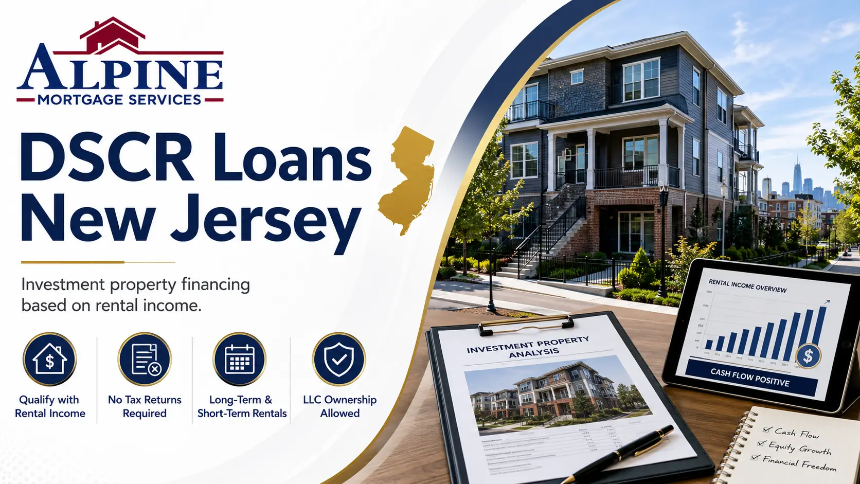 Image of DSCR loans in New Jersey
