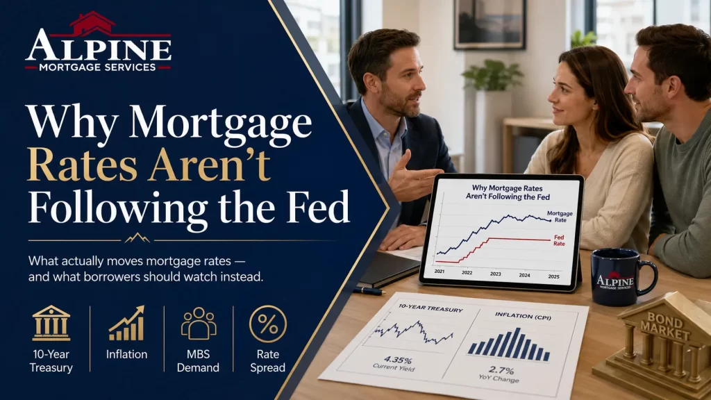 Why Rates dont follow the fed image